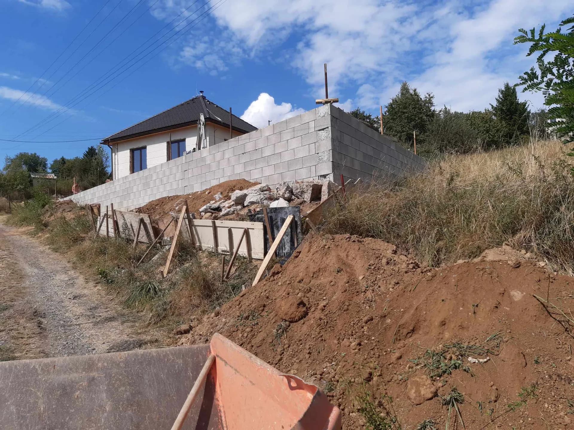Priebeh rekonštrukcie rodinného domu